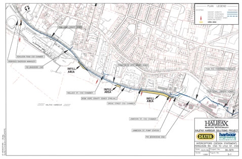 Sewage Collection Systems (SCS) Infill Areas from Ferguson to Jamieson Streets in Dartmouth