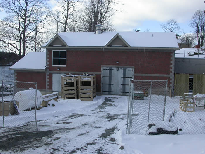 AST pumping station, winter 2006