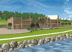 Artist conception of Dartmouth Treatment Plant